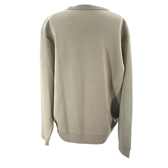 Polo Ralph Lauren Lscnm15 L/S Sweatshirt Beige Sweatshirt Sz XL - Picture 2 of 7